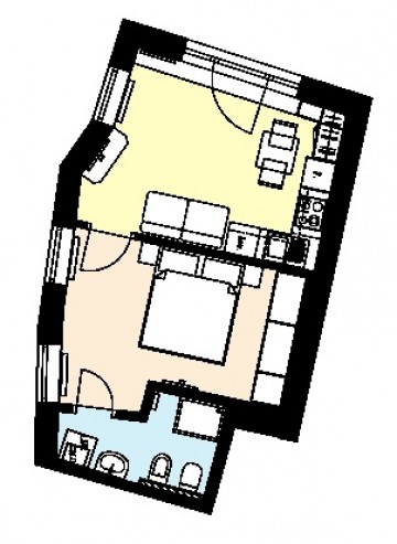 Appartamento bilocale a Caldaro - Vicolo di Sotto