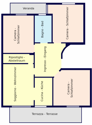 QUADRILOCALE in Via Capri - Bolzano AV25027 - Via Capri - Capristraße