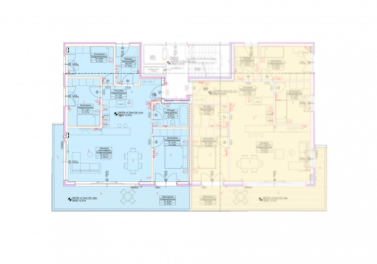 Nuova costruzione: Quadrilocale con terrazza. AV25055_B7 - Via Catinaccio